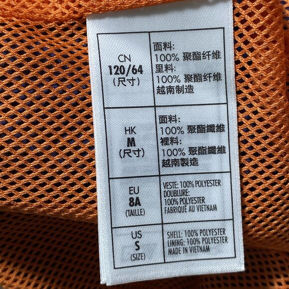 Disney Parks Youth Small Blue Windbreaker Jacket Full Zip Long Sleeve Coat - Picture 8 of 9